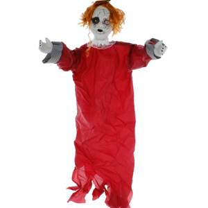 Hängedeko - Halloween - Puppe - mit Bewegung