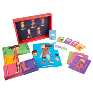 Besttoy - Puzzle und Lernkarten - Dein Körper