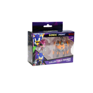 Sonic Prime - Sammelfiguren - 2er Pack - Amy und Eggforcer