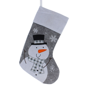 Nikolaustiefel Schneemann - ca. 49,5 cm