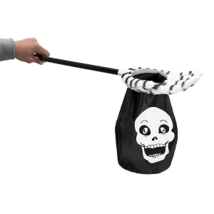 Sammeltasche mit Griff - Süßes oder Saures - Totenkopf