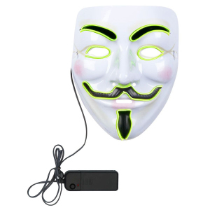 LED-Maske - Protest - Einheitsgröße
