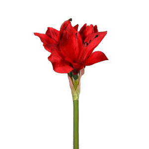 Kunstblume - Amaryllis - rot - ca. 51 cm