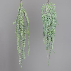 Kunstblume - Sukkulente - hängend - ca. 60 cm - 1 Stück