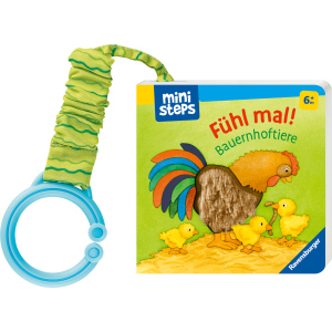 ministeps - Mein erstes Buggybuch - Fühl mal! - Bauernhoftiere