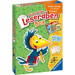Deine große Leseraben-Box - Lesen lernen mit Spaß! - 1.Klasse