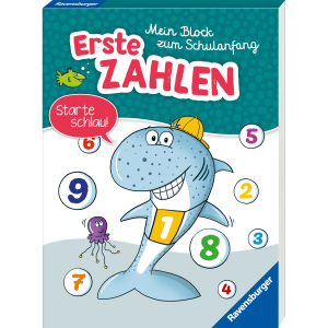 Mein Block zum Schulanfang - Erste Zahlen - Starte schlau!