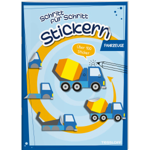 Schritt für Schritt - Stickern - Fahrzeuge