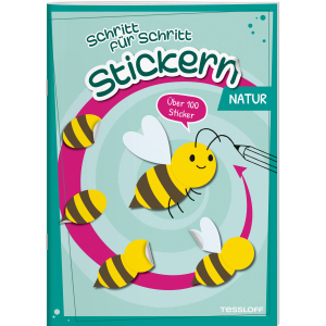Schritt für Schritt - Stickern - Natur