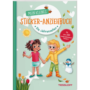 Mein kleines Sticker-Anziehbuch - Die Jahreszeiten