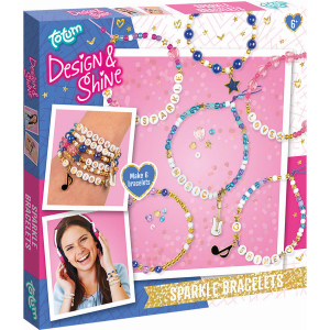 Totum - Disign & Shine - Bastelset Glitzerarmbänder