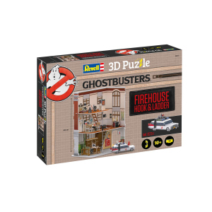 Ghostbusters - 3D Puzzle - Firehouse Hook & Ladder - 158 Teile