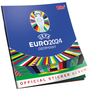 EURO 2024 - Sticker Album + 3 Stickertüten