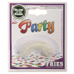 Scherzzähne für Erwachsene - Nachtleuchtend