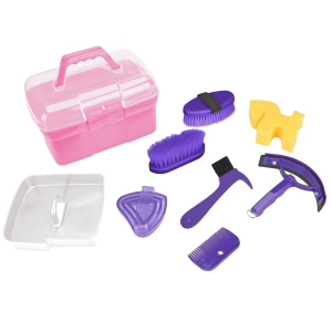 Besttoy - Pferde Putzset für Kinder 7.tlg.