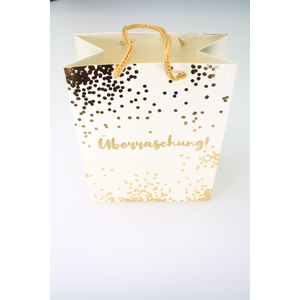 Geschenktasche - Überraschung - ca. 18 x 10 x 23 cm
