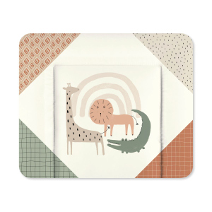 Wickelauflage Softy - Wild Friends - ca. 85 x 75 cm