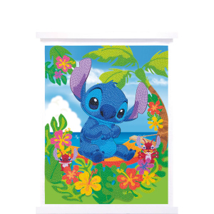 Disney Lilo & Stitch - Crystal Art - Scroll-Kit - Stitch