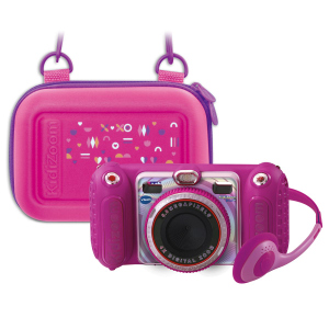 VTech - KidiZoom Duo Pro - inklusive Tragetasche - rosa