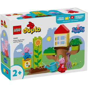 LEGO® DUPLO® Peppa Pig 10431 - Peppas Garten mit Baumhaus 