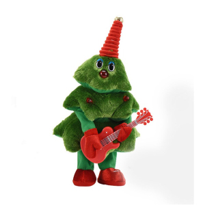 Singender Weihnachtsbaum mit Gitarre - ca. 40 cm 
