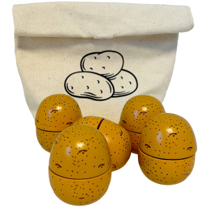 Kaufladenzubehör - Kartoffeln zum Schneiden 