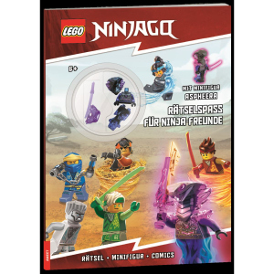 LEGO® NINJAGO® - Rätselspass für Ninja-Freunde - Rätsel, Minifigur, Comics