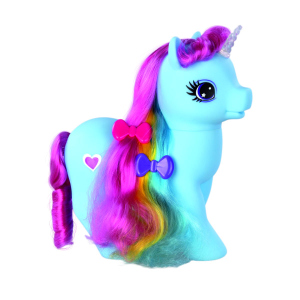Besttoy - Einhorn mit Mähne - blau