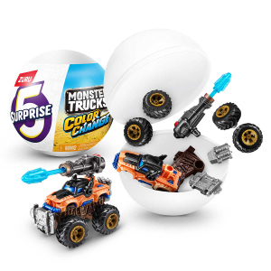 5 Surprise - Monster Trucks Color Change - Überraschungskapsel