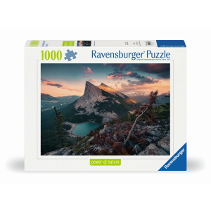 Puzzle - Power of Nature - Abends in den Rocky Mountains - 1000 Teile