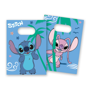 Disney Stitch - 4 Papiertüten - ca. 16,5 x 23 cm