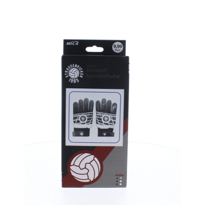 Strassenkicker - Torwarthandschuhe - Gr. 4 - schwarz/weiß 