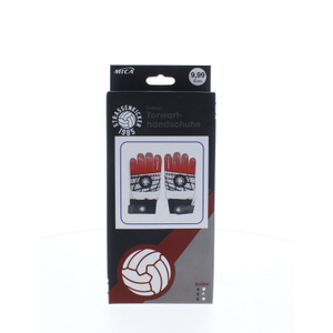 Strassenkicker - Torwarthandschuhe - Gr. 5 - rot/schwarz