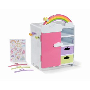 BABY born - Regenbogen Kleiderschrank