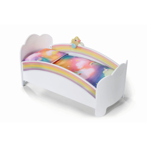 BABY born - Regenbogen Bett