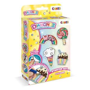 DIAMONDZ - Bastel Sticker Starter Set - 1 Stück