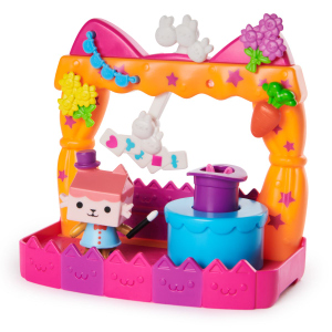 Gabby's Dollhouse - Balkon-Spielset - Baby Box - Talentwettbewerb