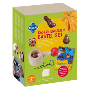 Pebaro - Kastanienhalter - Bastel-Set 