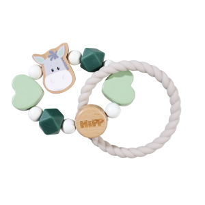 Eichhorn - Greifling mit Ring - Esel - grün 