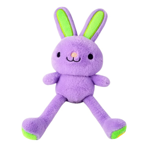 Stretch Buddies - Hase - lila - ca. 38 cm
