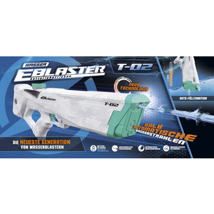 Besttoy - Wasser E-Blaster - T-02 - weiß/grün | elektrische Wasserpistole