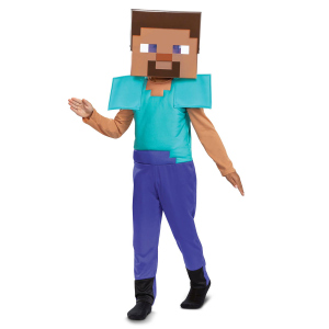 Kostüm - Minecraft - Steve Fancy - verschiedene Größen