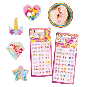 Galupy Unicorn - 54 Klebe-Ohrringe