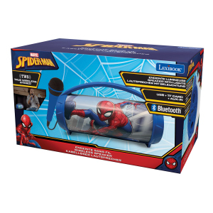 Spider-Man - Kabelloser leuchtender Lautsprecher mit Mikrofon