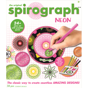 Spirograph - Neon - 24-teilig