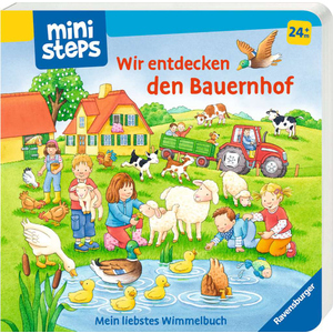 ministeps - Wir entdecken den Bauernhof - Mein liebstes Wimmelbuch