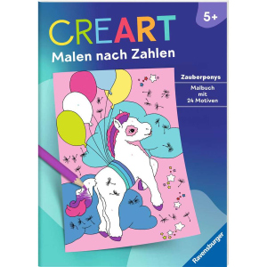 CreArt - Malen nach Zahlen - Zauberponys