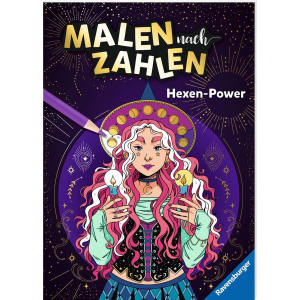 Malen nach Zahlen - Hexen-Power
