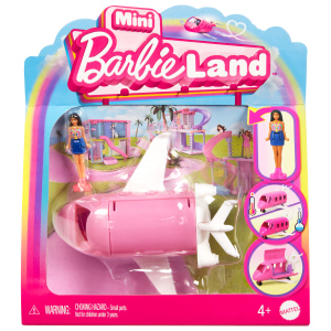 Mini BarbieLand - Traumflugzeug mit Puppe
