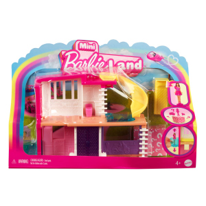 Mini Barbie Land - Traumvilla - rosa - 1 Stück